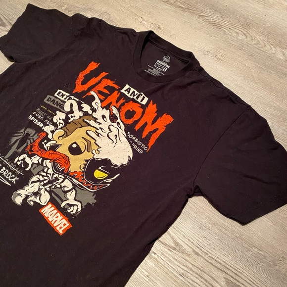 Funko Pop Anti Venom 401 Eddie Brock T-Shirt ONLY Men’s Size Large - Picture 3 of 4